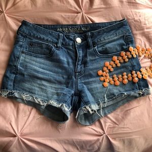 American eagle jean shorts